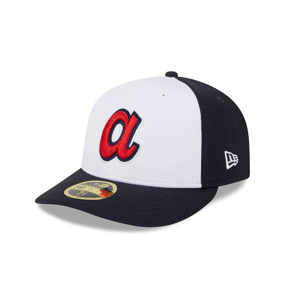 Atlanta Braves 2025 Batting Practice Low Profile 59FIFTY Fitted - Size 7 1/8